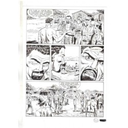 Mister No - Black lagoon - p.50 - Di Vitto - Tavola Originale  - 2006