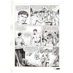 Mister No - Black lagoon - p.52 - Di Vitto - Tavola Originale  - 2006
