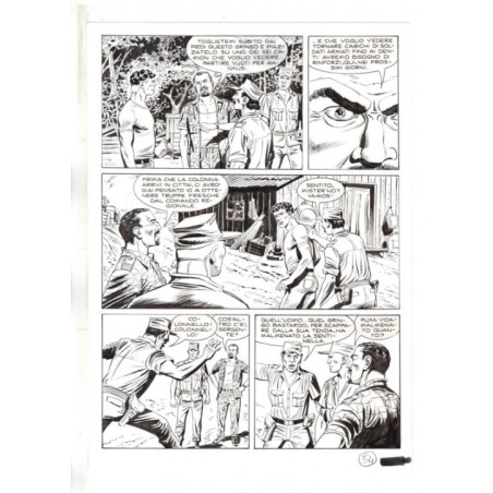 Mister No - Black lagoon - p.54 - Di Vitto - Tavola Originale  - 2006