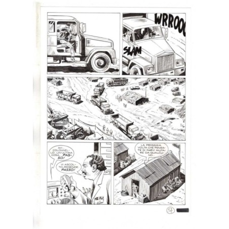 Mister No - Black lagoon - p.57 - Di Vitto - Tavola Originale  - 2006