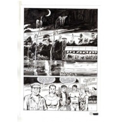 Mister No - Black lagoon - p.65 - Di Vitto - Tavola Originale  - 2006