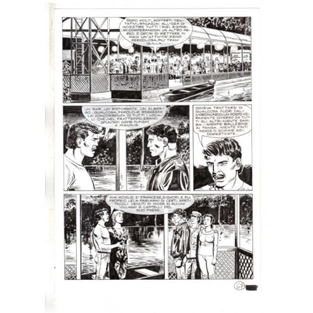 Mister No - Black lagoon - p.67 - Di Vitto - Tavola Originale  - 2006