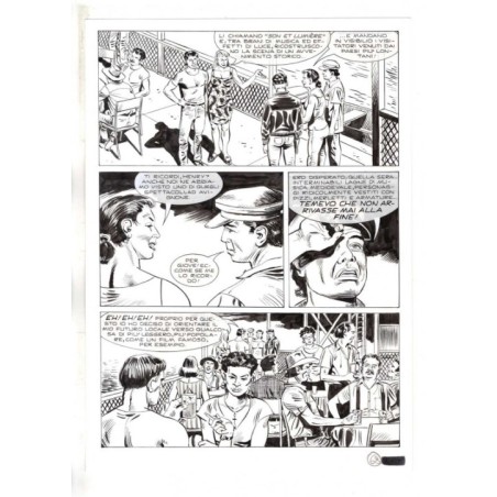 Mister No - Black lagoon - p.68 - Di Vitto - Tavola Originale  - 2006