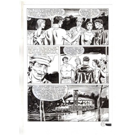 Mister No - Black lagoon - p.69 - Di Vitto - Tavola Originale  - 2006