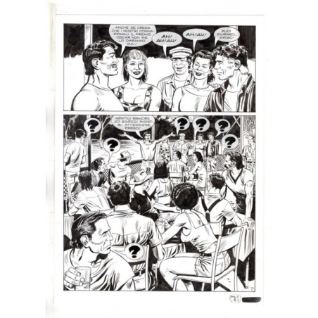 Mister No - Black lagoon - p.71 - Di Vitto - Tavola Originale  - 2006