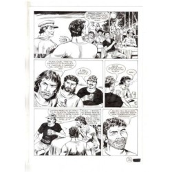 Mister No - Black lagoon - p.74 - Di Vitto - Tavola Originale  - 2006