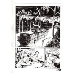 Mister No - Black lagoon - p.78 - Di Vitto - Tavola Originale  - 2006