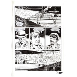 Mister No - Black lagoon - p.79 - Di Vitto - Tavola Originale  - 2006
