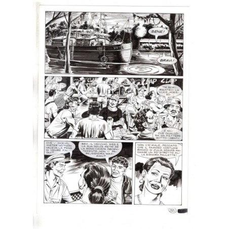 Mister No - Black lagoon - p.88 - Di Vitto - Tavola Originale  - 2006