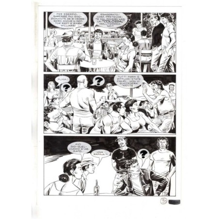 Mister No - Black lagoon - p.90 - Di Vitto - Tavola Originale  - 2006