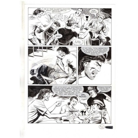 Mister No - Black lagoon - p.91 - Di Vitto - Tavola Originale  - 2006