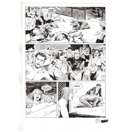 Mister No - Black lagoon - p.97 - Di Vitto - Tavola Originale  - 2006