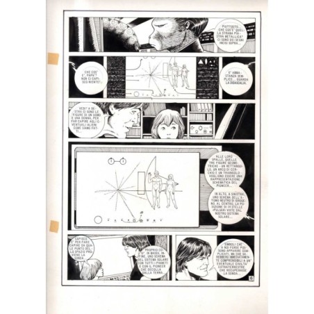 Lanciostory - Missione Pioneer - p.6 - Cossu - Tavola Originale  - 1982