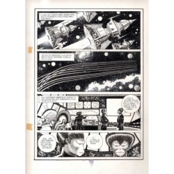 Lanciostory - Missione Pioneer - p.9 - Cossu - Tavola Originale  - 1982