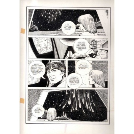 Lanciostory - Missione Pioneer - p.13 - Cossu - Tavola Originale  - 1982