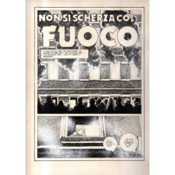 Lanciostory - Non si scherza col fuoco - tit - Cossu - Tavola Originale  - 1983