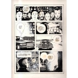 Lanciostory - Non si scherza col fuoco - p.2 - Cossu - Tavola Originale  - 1983