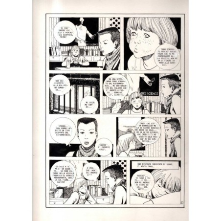 Lanciostory - Non si scherza col fuoco - p.6 - Cossu - Tavola Originale  - 1983