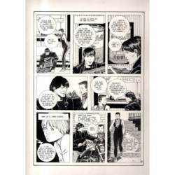 Lanciostory - Non si scherza col fuoco - p.8 - Cossu - Tavola Originale  - 1983