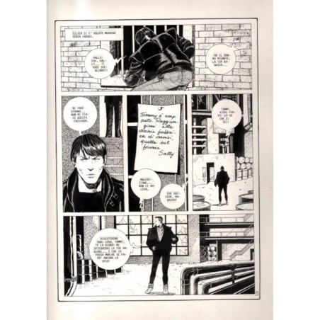 Lanciostory - Non si scherza col fuoco - p.11 - Cossu - Tavola Originale  - 1983