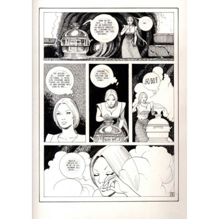 Lanciostory - Favola tre sorelle - p.8 - Cossu - Tavola Originale  - 1984