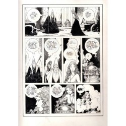 Lanciostory - Favola tre sorelle - p.10 - Cossu - Tavola Originale  - 1984