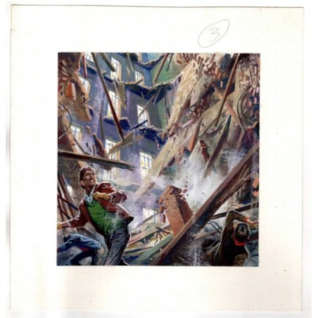 Famiglia Cristiana - Severino Baraldi - Illustrazione Originale  - 1996
