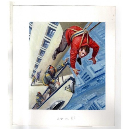 Famiglia Cristiana - Severino Baraldi - Illustrazione Originale  - 2005
