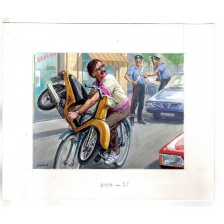 Famiglia Cristiana - Severino Baraldi - Illustrazione Originale  - 2004
