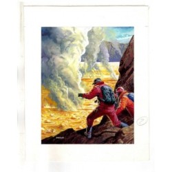 Famiglia Cristiana - Severino Baraldi - Illustrazione Originale  - 1990