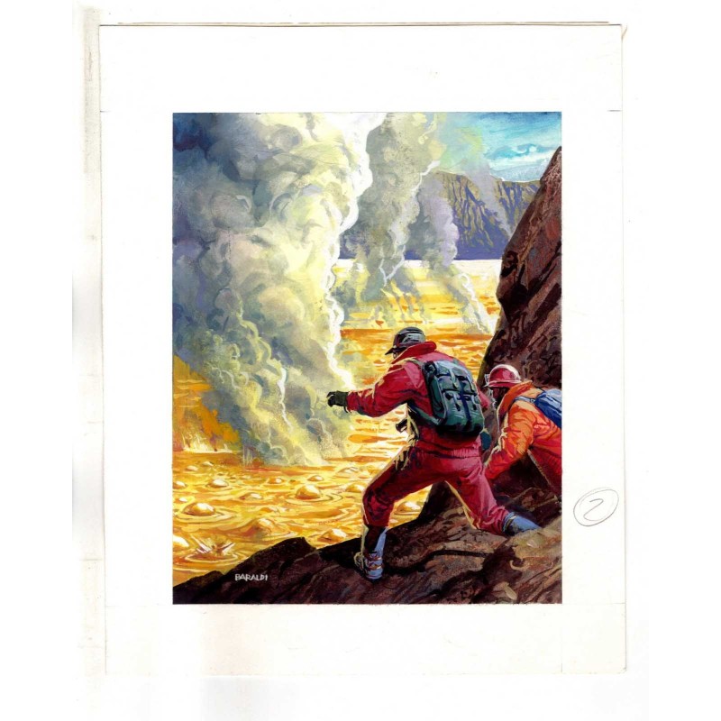 Famiglia Cristiana - Severino Baraldi - Illustrazione Originale  - 1990