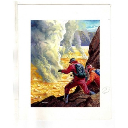 Famiglia Cristiana - Severino Baraldi - Illustrazione Originale  - 1990