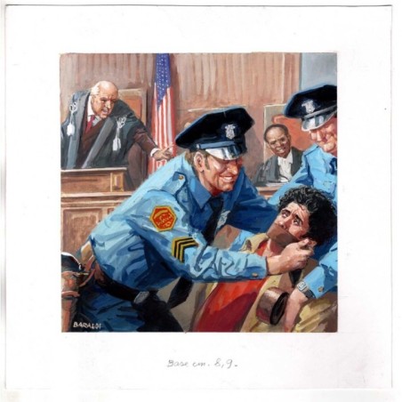 Famiglia Cristiana - Severino Baraldi - Illustrazione Originale  - non reperito