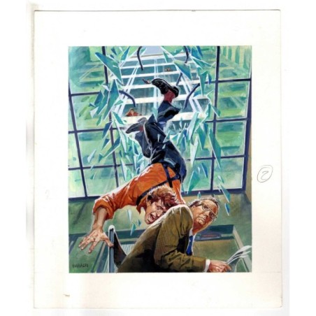 Famiglia Cristiana - Severino Baraldi - Illustrazione Originale  - 1989