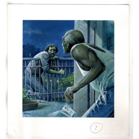 Famiglia Cristiana - Severino Baraldi - Illustrazione Originale  - non reperito