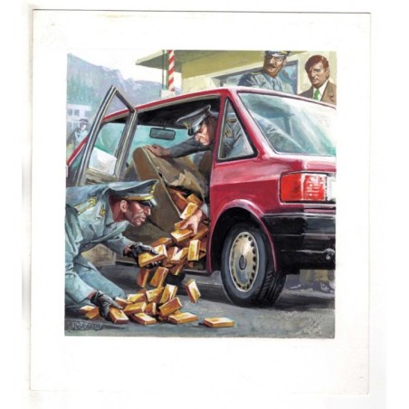 Famiglia Cristiana - Severino Baraldi - Illustrazione Originale  - 1998