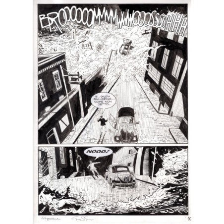 Dylan Dog - Meteoropatia - p.10 - Montanari/Grassani - Tavola Originale  - 2007