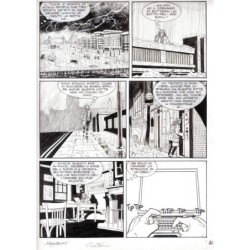 Dylan Dog - Meteoropatia - p.21 - Montanari/Grassani - Tavola Originale  - 2007