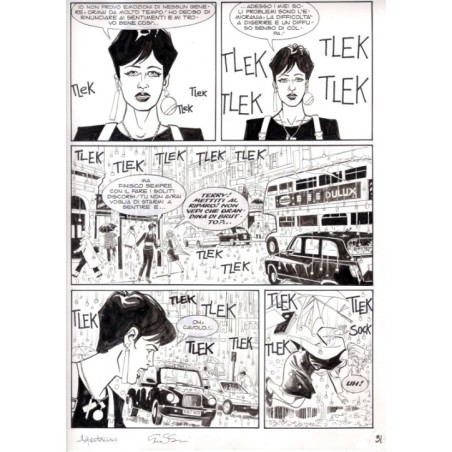 Dylan Dog - Meteoropatia - p.31 - Montanari/Grassani - Tavola Originale  - 2007