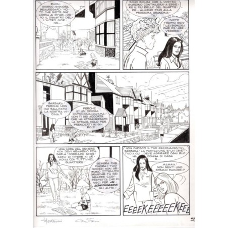 Dylan Dog - Meteoropatia - p.33 - Montanari/Grassani - Tavola Originale  - 2007