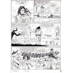 Dylan Dog - Meteoropatia - p.35 - Montanari/Grassani - Tavola Originale  - 2007