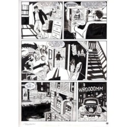 Dylan Dog - Meteoropatia - p.44 - Montanari/Grassani - Tavola Originale  - 2007