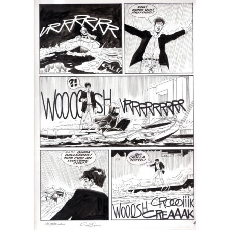 Dylan Dog - Meteoropatia - p.47 - Montanari/Grassani - Tavola Originale  - 2007
