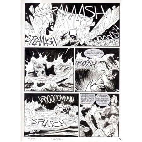 Dylan Dog - Meteoropatia - p.50 - Montanari/Grassani - Tavola Originale  - 2007