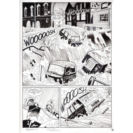 Dylan Dog - Meteoropatia - p.52 - Montanari/Grassani - Tavola Originale  - 2007