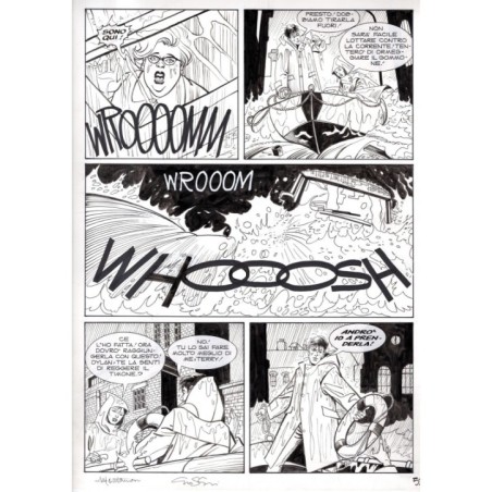 Dylan Dog - Meteoropatia - p.53 - Montanari/Grassani - Tavola Originale  - 2007