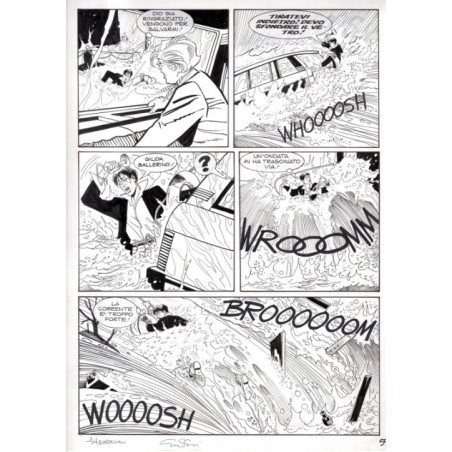 Dylan Dog - Meteoropatia - p.55 - Montanari/Grassani - Tavola Originale  - 2007