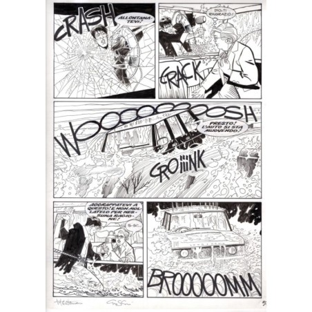 Dylan Dog - Meteoropatia - p.57 - Montanari/Grassani - Tavola Originale  - 2007