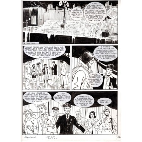 Dylan Dog - Meteoropatia - p.64 - Montanari/Grassani - Tavola Originale  - 2007
