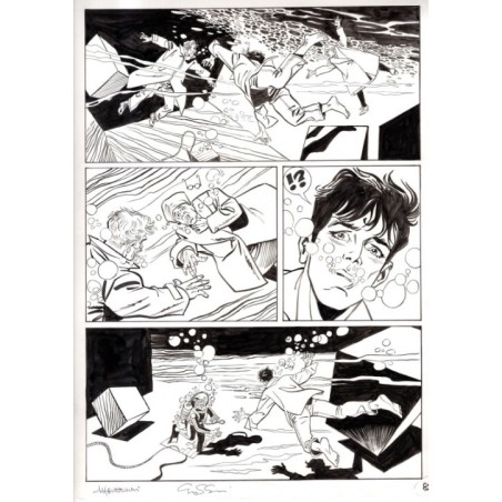 Dylan Dog - Meteoropatia - p.82 - Montanari/Grassani - Tavola Originale  - 2007